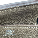 エルメス HERMES バーキン30 □O刻 エトゥープ SV金具 トゴ レディース ハンドバッグ