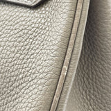 エルメス HERMES バーキン30 □O刻 エトゥープ SV金具 トゴ レディース ハンドバッグ