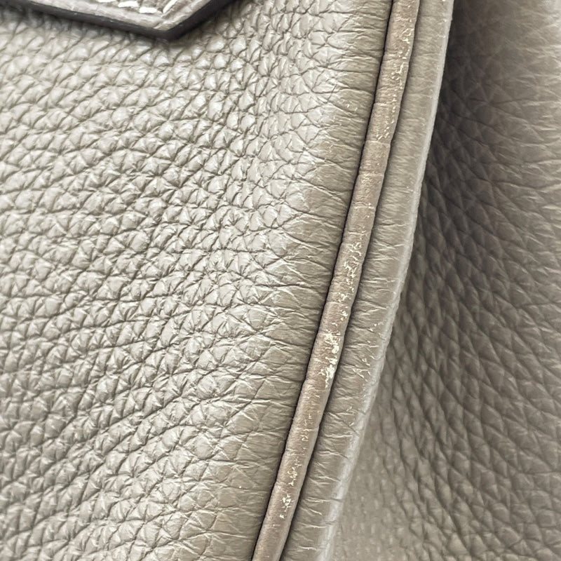 エルメス HERMES バーキン30 □O刻 エトゥープ SV金具 トゴ レディース ハンドバッグ