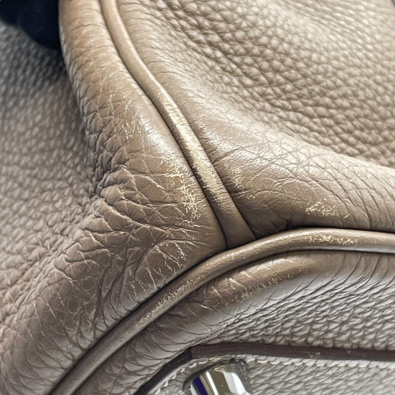 エルメス HERMES バーキン30 □O刻 エトゥープ SV金具 トゴ レディース ハンドバッグ