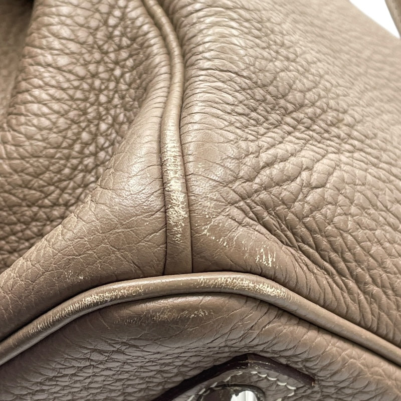 エルメス HERMES バーキン30 □O刻 エトゥープ SV金具 トゴ レディース ハンドバッグ