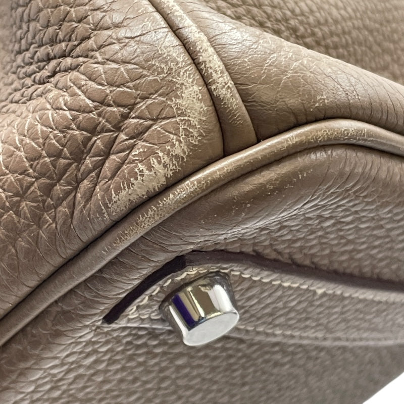 エルメス HERMES バーキン30 □O刻 エトゥープ SV金具 トゴ レディース ハンドバッグ
