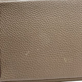 エルメス HERMES バーキン30 □O刻 エトゥープ SV金具 トゴ レディース ハンドバッグ