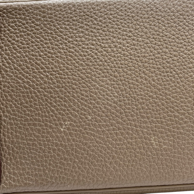 エルメス HERMES バーキン30 □O刻 エトゥープ SV金具 トゴ レディース ハンドバッグ