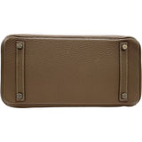 エルメス HERMES バーキン30 □O刻 エトゥープ SV金具 トゴ レディース ハンドバッグ