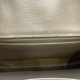 エルメス HERMES バーキン30 □O刻 エトゥープ SV金具 トゴ レディース ハンドバッグ