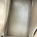 エルメス HERMES バーキン30 □O刻 エトゥープ SV金具 トゴ レディース ハンドバッグ