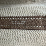 エルメス HERMES ガーデンパーティーPM C刻 エトゥープ SV金具 ネゴンダ レディース ハンドバッグ