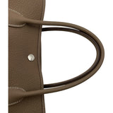 エルメス HERMES ガーデンパーティーPM C刻 エトゥープ SV金具 ネゴンダ レディース ハンドバッグ