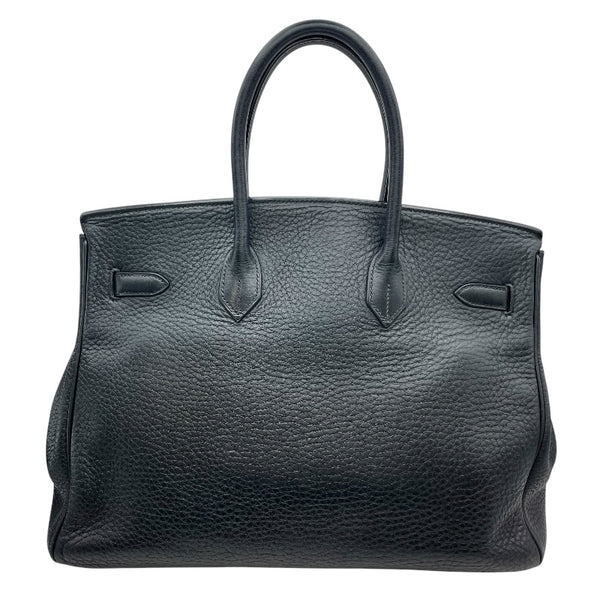 エルメス HERMES バーキン35 □H刻 ブラック GD金具 トゴ レディース ハンドバッグ
