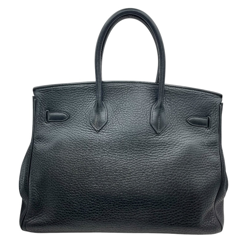エルメス HERMES バーキン35 □H刻 ブラック GD金具 トゴ レディース ハンドバッグ