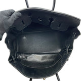 エルメス HERMES バーキン35 □H刻 ブラック GD金具 トゴ レディース ハンドバッグ