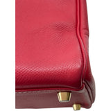 エルメス HERMES ケリー35 内縫い キャンディ □P刻 ルージュカザック ブルータラサ GD金具 エプソン レディース ハンドバッグ