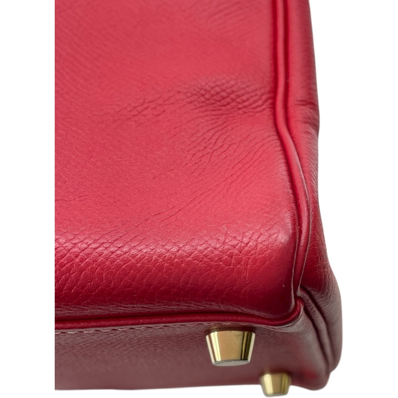 エルメス HERMES ケリー35 内縫い キャンディ □P刻 ルージュカザック ブルータラサ GD金具 エプソン レディース ハンドバッグ