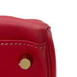 エルメス HERMES ケリー35 内縫い キャンディ □P刻 ルージュカザック ブルータラサ GD金具 エプソン レディース ハンドバッグ