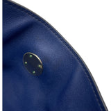 エルメス HERMES リンディ26 X刻 ブルーサフィール SV金具 スイフト レディース ハンドバッグ