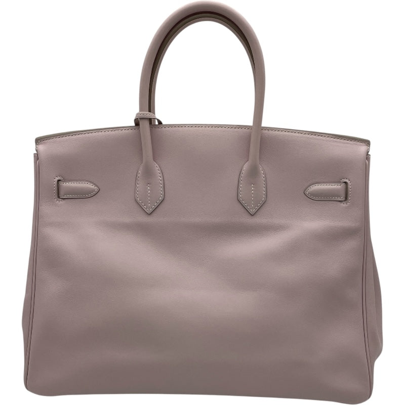 エルメス HERMES バーキン35 □L刻印 ローズドラジェ SV金具 スイフト レディース ハンドバッグ