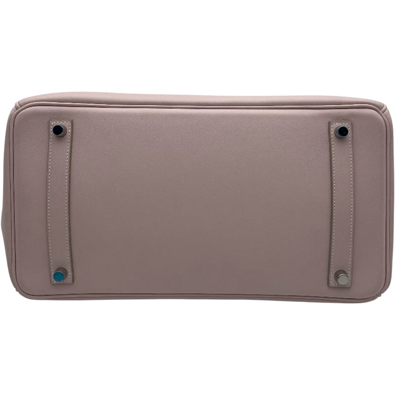 エルメス HERMES バーキン35 □L刻印 ローズドラジェ SV金具 スイフト レディース ハンドバッグ