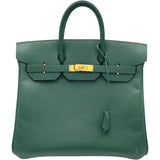 エルメス HERMES オータクロア32 □A刻　 ヴェールフォンセ GD金具 アルデンヌ ユニセックス ハンドバッグ