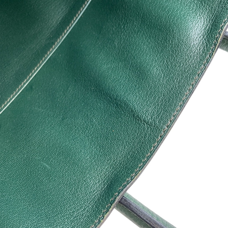 エルメス HERMES オータクロア32 □A刻　 ヴェールフォンセ GD金具 アルデンヌ ユニセックス ハンドバッグ