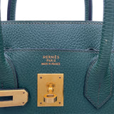 エルメス HERMES オータクロア32 □A刻　 ヴェールフォンセ GD金具 アルデンヌ ユニセックス ハンドバッグ