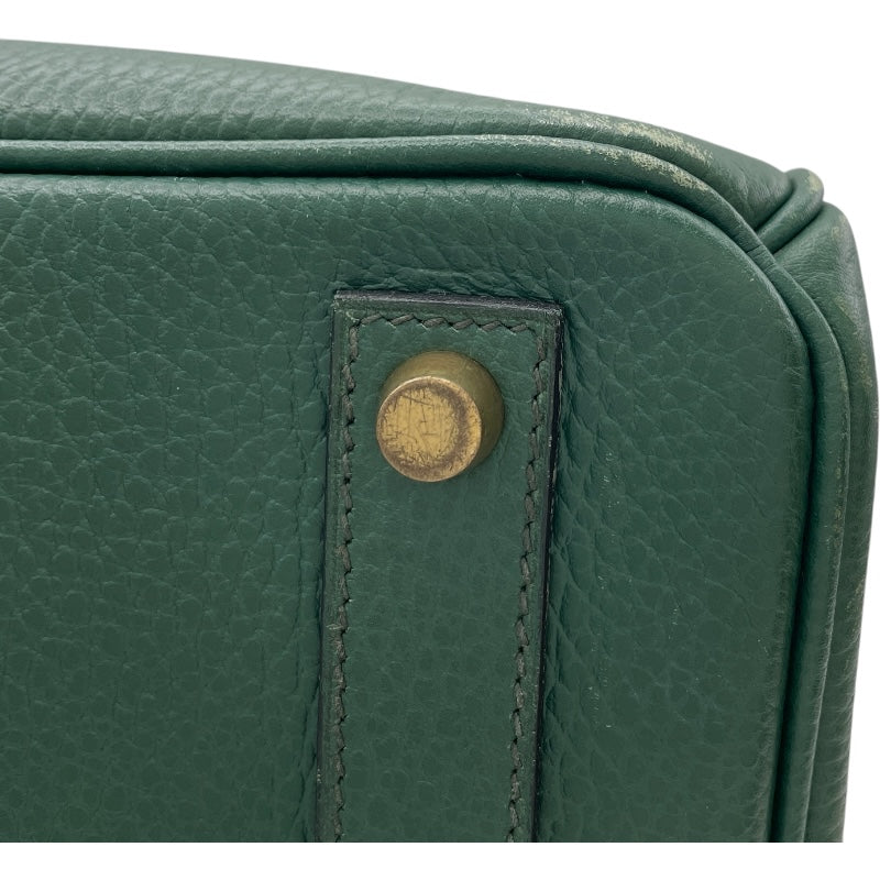 エルメス HERMES オータクロア32 □A刻　 ヴェールフォンセ GD金具 アルデンヌ ユニセックス ハンドバッグ