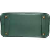 エルメス HERMES オータクロア32 □A刻　 ヴェールフォンセ GD金具 アルデンヌ ユニセックス ハンドバッグ