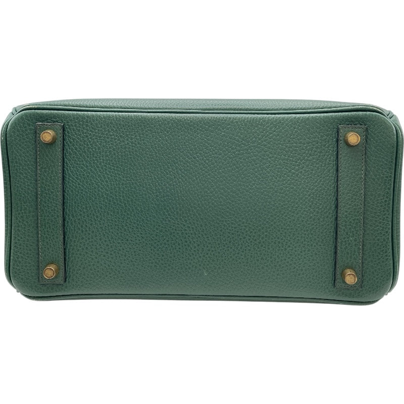 エルメス HERMES オータクロア32 □A刻　 ヴェールフォンセ GD金具 アルデンヌ ユニセックス ハンドバッグ