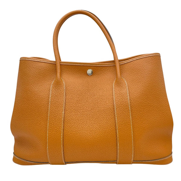 エルメス HERMES ガーデンパーティPM A刻 ゴールド SV金具 ネゴンダ レディース トートバッグ