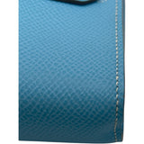 エルメス HERMES タイニーバーキン □O刻 セレスト SV金具 エプソン レディース ショルダーバッグ