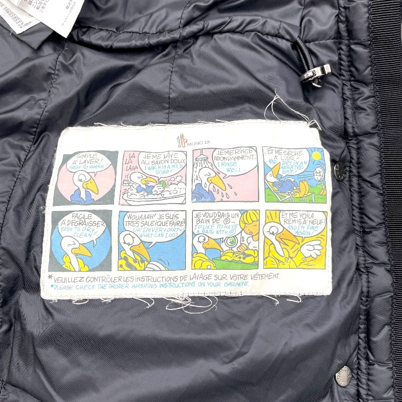 モンクレール MONCLER HERMINE ダウンコート B20934930005 ブラック ナイロン レディース その他アウター