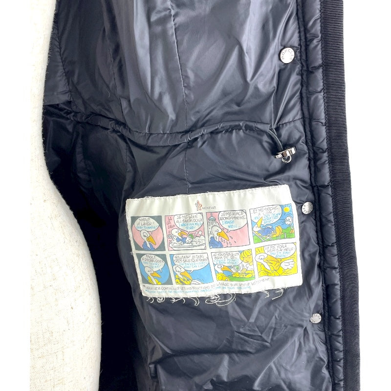モンクレール MONCLER HERMINE ダウンコート B20934930005 ブラック ナイロン レディース その他アウター