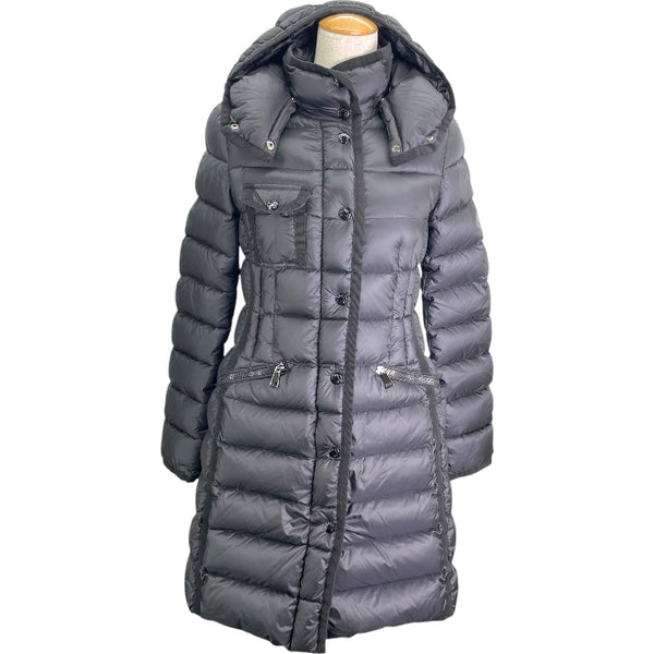 モンクレール MONCLER HERMINE ダウンコート B20934930005 ブラック ナイロン レディース その他アウター