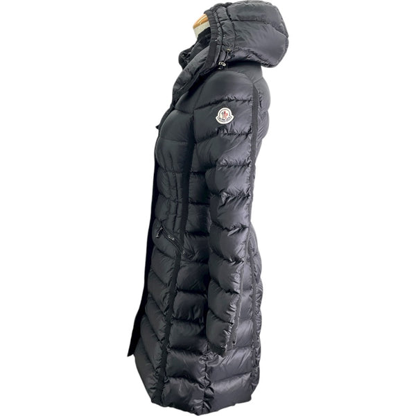 モンクレール MONCLER HERMINE ダウンコート B20934930005 ブラック ナイロン レディース その他アウター