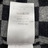 クリスチャン・ディオール Christian Dior チェックロゴ カシミヤ ニットセーター グレー カシミヤ レディース セーター