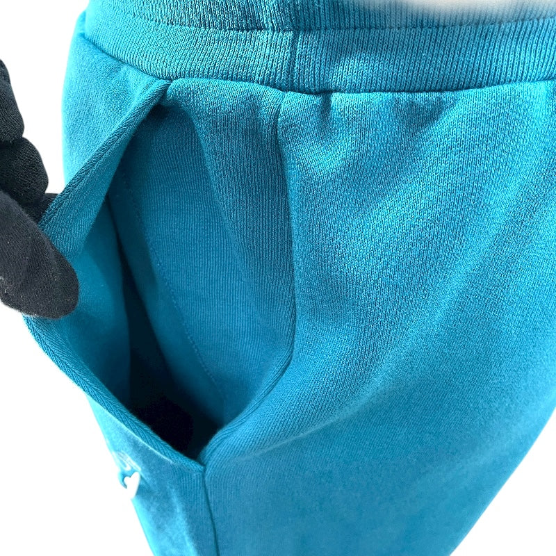 ルイ・ヴィトン LOUIS VUITTON ウィズエンブロイダリースウェットパンツ HNY57W ブルー コットン メンズ パンツ