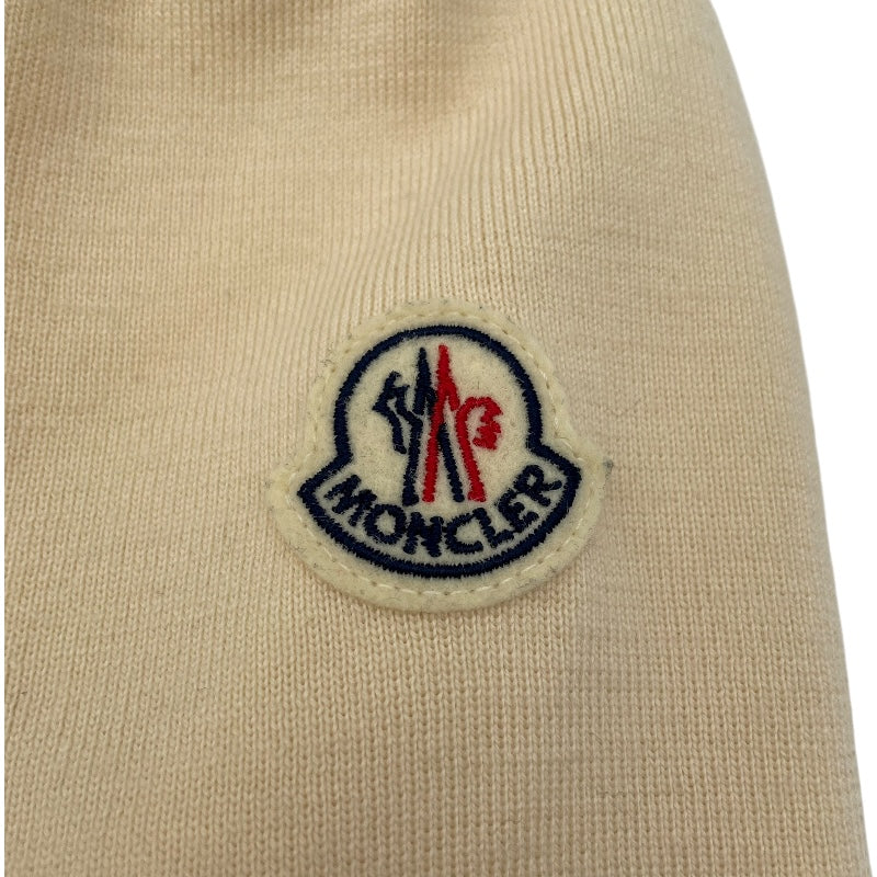 モンクレール MONCLER ニット切替ダウンジャケット G20939B00030 ホワイト ナイロン レディース ダウンジャケット