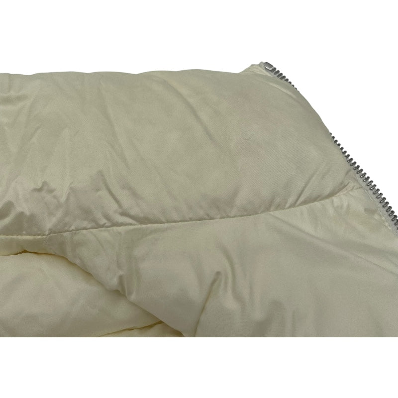 モンクレール MONCLER ニット切替ダウンジャケット G20939B00030 ホワイト ナイロン レディース ダウンジャケット