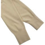 モンクレール MONCLER ニット切替ダウンジャケット G20939B00030 ホワイト ナイロン レディース ダウンジャケット