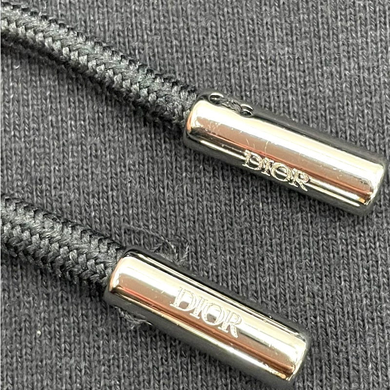 クリスチャン・ディオール Christian Dior ×Peter Doig プルオーバーパーカー 143J688A053 ブラック コットン メンズ パーカー