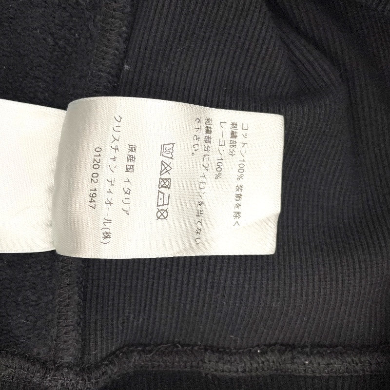 クリスチャン・ディオール Christian Dior ×Peter Doig プルオーバーパーカー 143J688A053 ブラック コットン メンズ パーカー