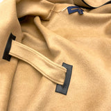 ルイ・ヴィトン LOUIS VUITTON アンゴラ混フーデットケープ FJC031VPY キャメル ウール レディース その他アウター