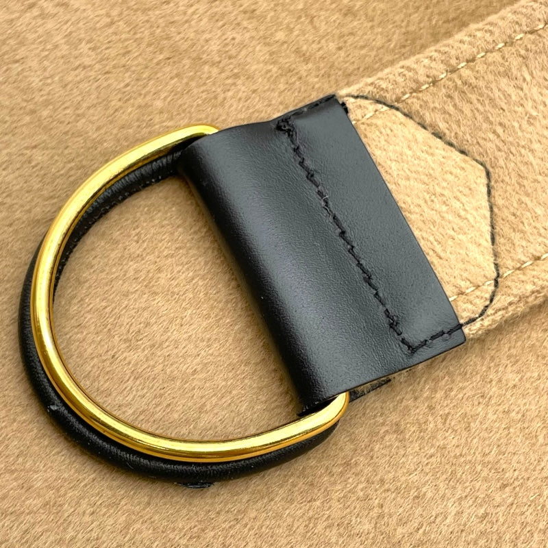 ルイ・ヴィトン LOUIS VUITTON アンゴラ混フーデットケープ FJC031VPY キャメル ウール レディース その他アウター