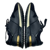 ルイ・ヴィトン LOUIS VUITTON ランアウェイラインローカットスニーカー G00125 ブラック レザー レディース スニーカー