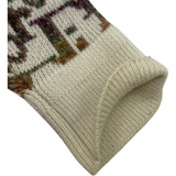 クリスチャン・ディオール Christian Dior オブリーク総柄長袖ニットセーター 193M638AT344 アイボリー ウール メンズ セーター