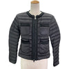 モンクレール MONCLER WELLINGTON ライトダウンジャケット E10934538494 53048 ブラック ナイロン レディース ナイロンジャケット