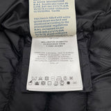 モンクレール MONCLER WELLINGTON ライトダウンジャケット C-ZIND-18-6283 ブラック ナイロン レディース ナイロンジャケット