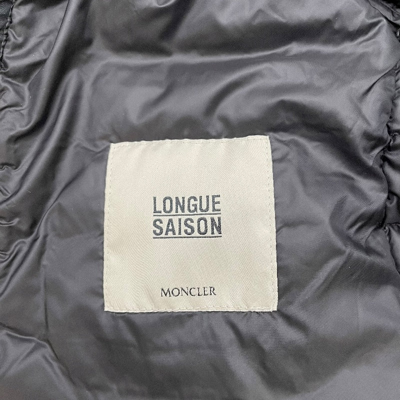 モンクレール MONCLER WELLINGTON ライトダウンジャケット C-ZIND-18-6283 ブラック ナイロン レディース ナイロンジャケット