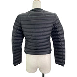 モンクレール MONCLER WELLINGTON ライトダウンジャケット C-ZIND-18-6283 ブラック ナイロン レディース ナイロンジャケット