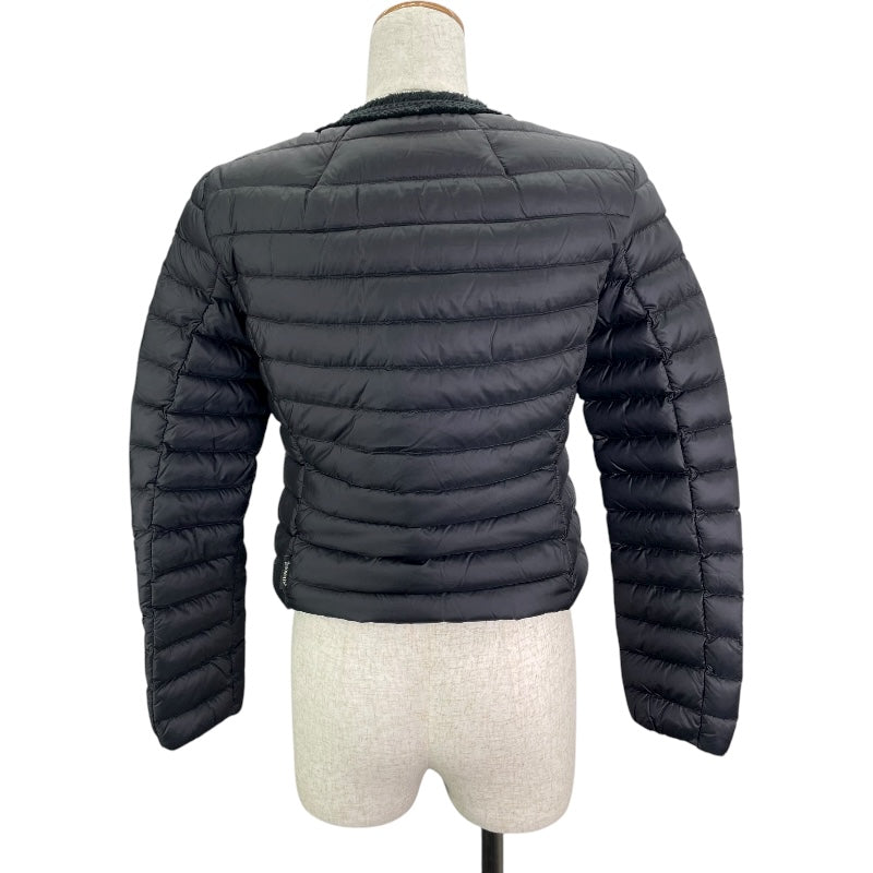 モンクレール MONCLER WELLINGTON ライトダウンジャケット C-ZIND-18-6283 ブラック ナイロン レディース ナイロンジャケット